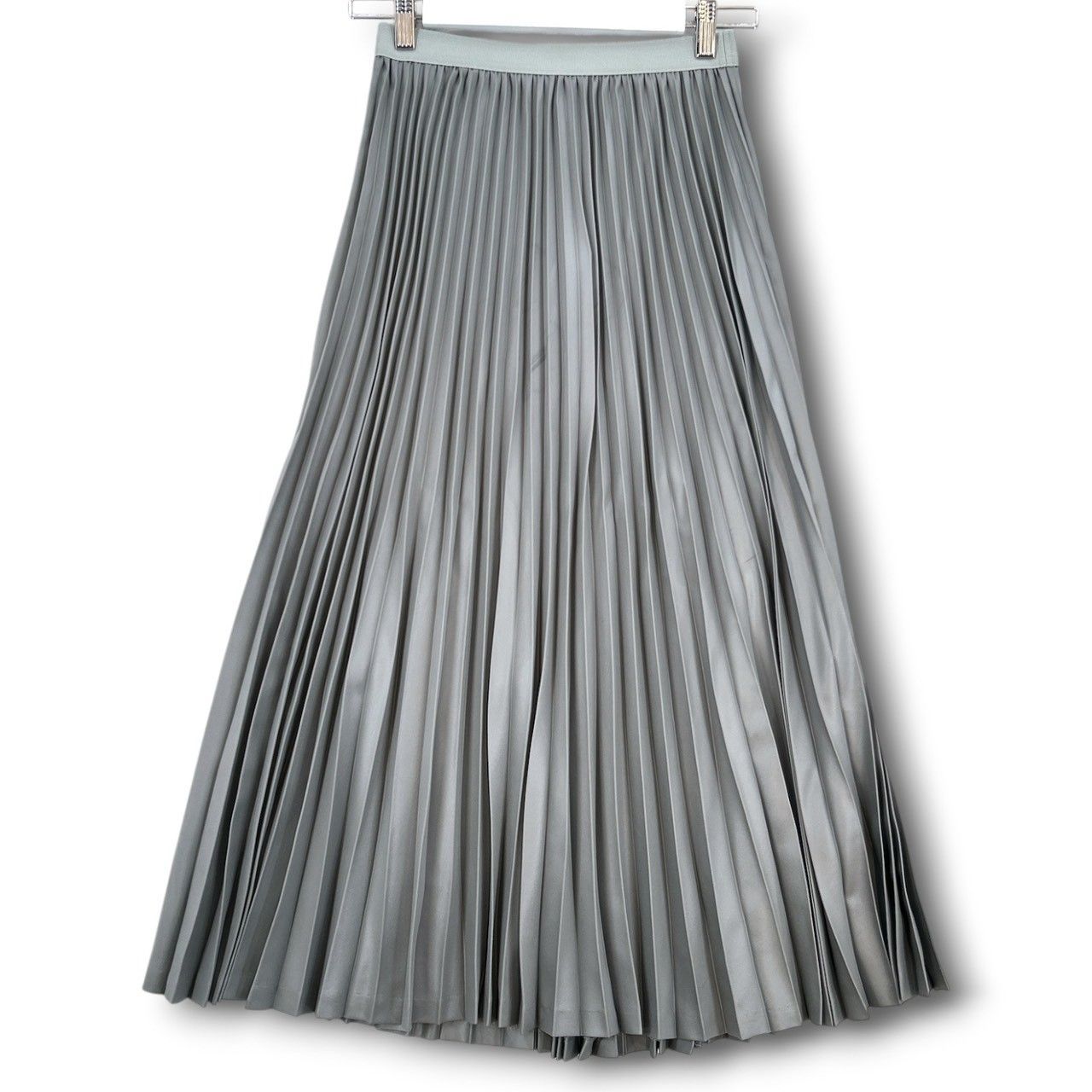 08sircus 08サーカス gross satin pleats skirt グロスサテンプリーツ