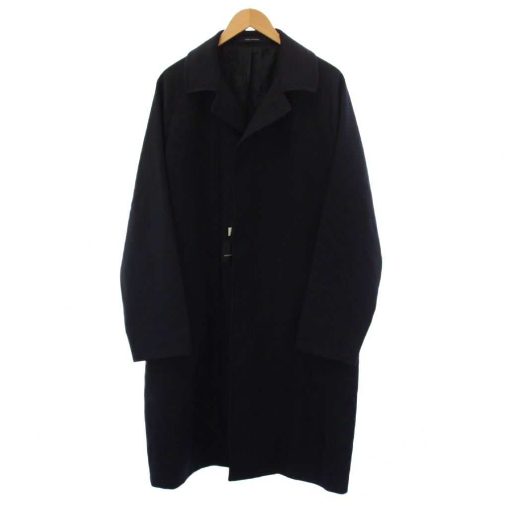 タリアトーレ TAGLIATORE SALOMON/S 24AW チェスターコート ロング丈 ウール アウター 50 紺 ネイビー 310008 /AN53