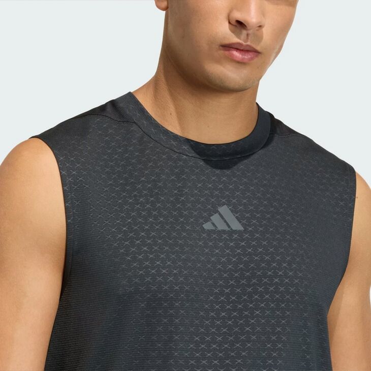 アディダス メンズ ノースリーブシャツ adidas M D4T タンクトップ 3 