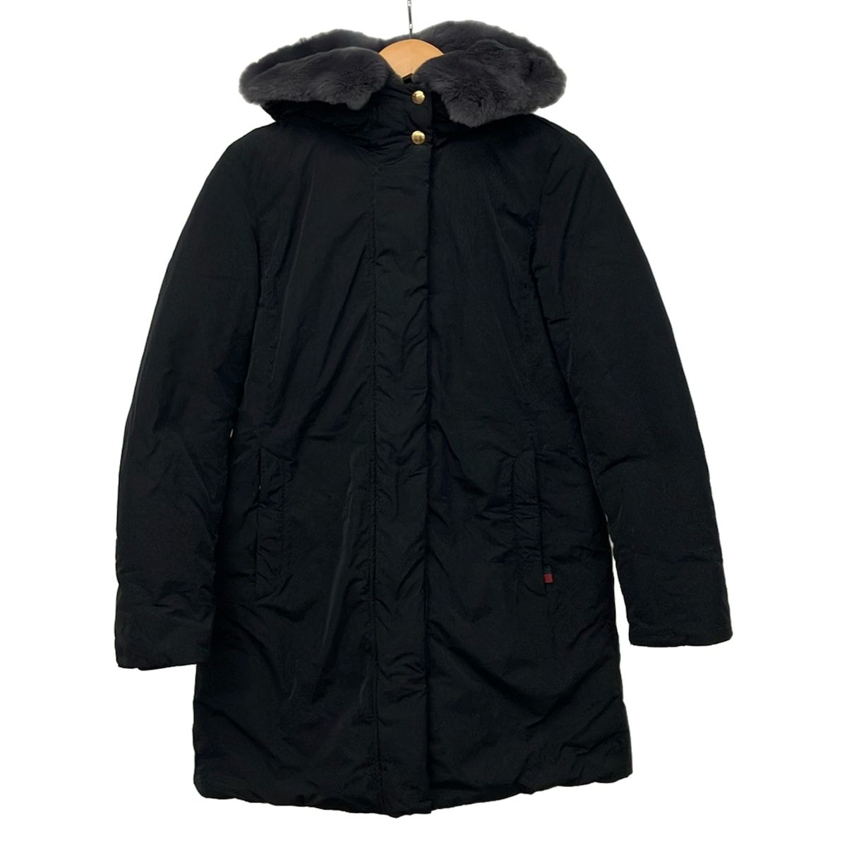 WOOLRICH(ウールリッチ) ダウンコート サイズS レディース - WWOU0427 黒 UNITED ARROWS別注/冬物