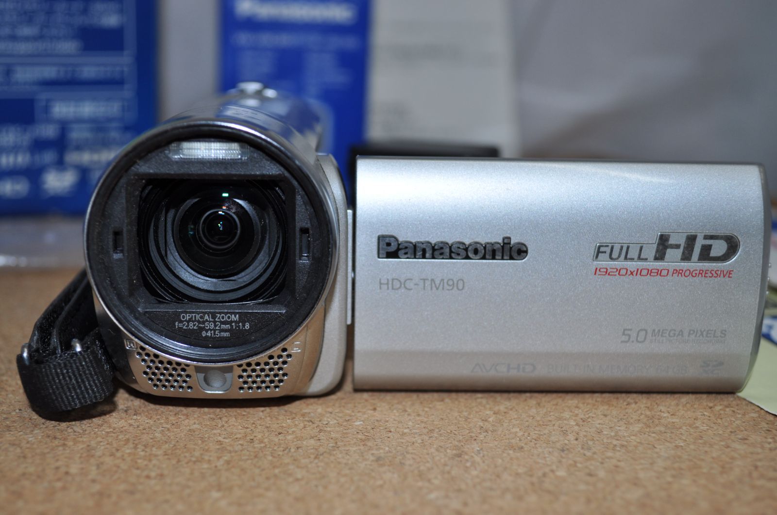 中古品 簡易動作確認済み 箱入り Panasonic HDC-TM90 デジタルビデオ