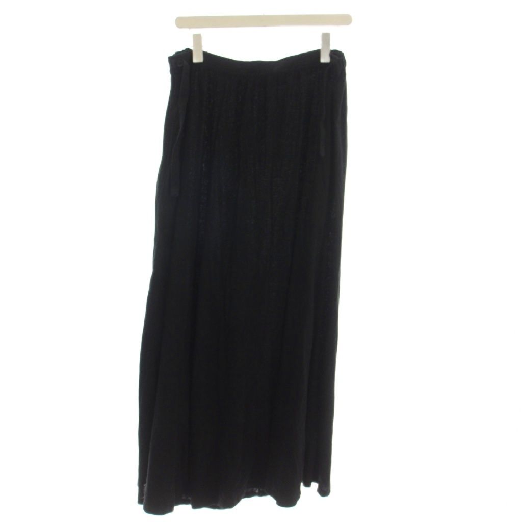 ヨウジヤマモト YOHJI YAMAMOTO collections サルエル ワイドパンツ イージーパンツ 2 黒 ブラック FZ-P63-002 /☆G2