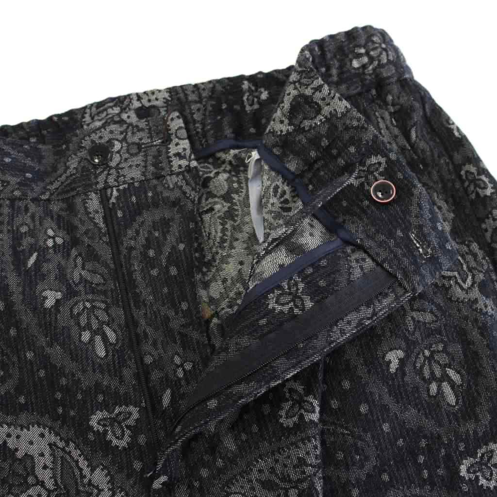エトロ ETRO イージーパンツ スラックス ウエストゴム ジップフライ 総