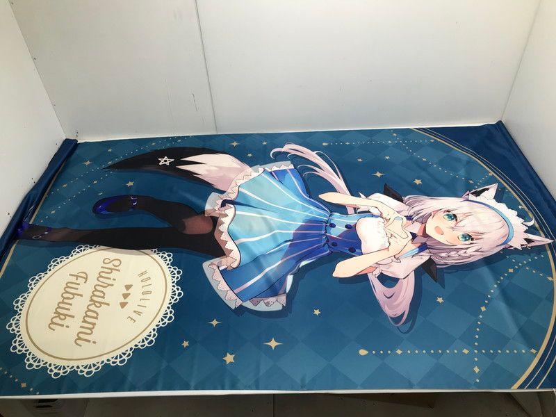 【中古美品】 ホロライブ Loppi・HMV限定 等身大タペストリー B 白上フブキ 【053-260330-yk-01-tag】