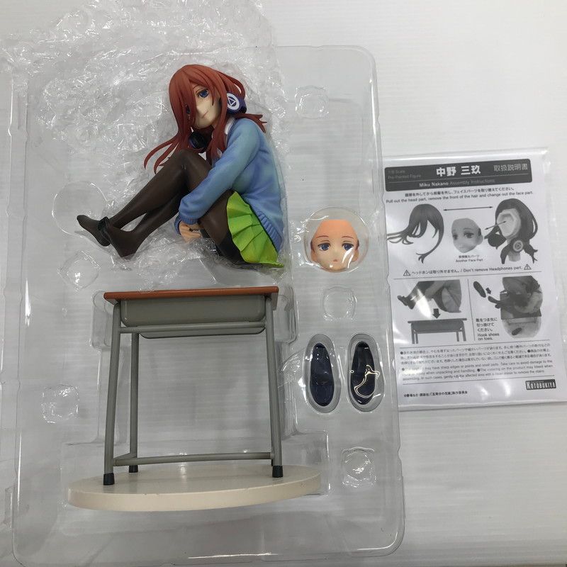 中古美品】 コトブキヤ 中野三玖 五等分の花嫁 【053-260421-yk-07-tag