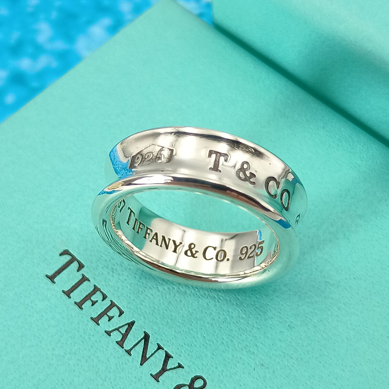 TIFFANY&Co. ティファニー 13号 ナローリング メンズ レディース ユニ