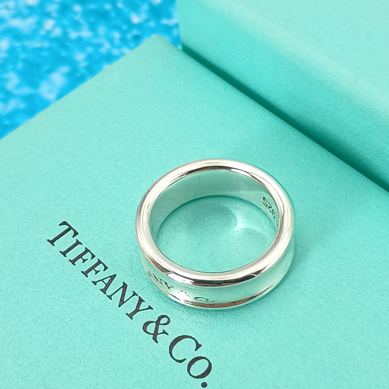 TIFFANY&Co. ティファニー 13号 ナローリング メンズ レディース ユニ