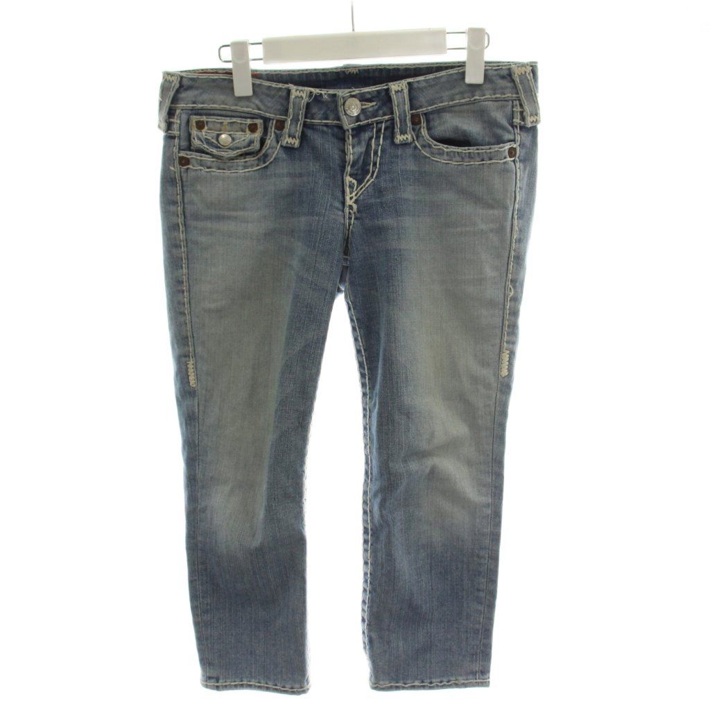 トゥルーレリジョン TRUE RELIGION デニム ジーンズ パンツ 29 水色