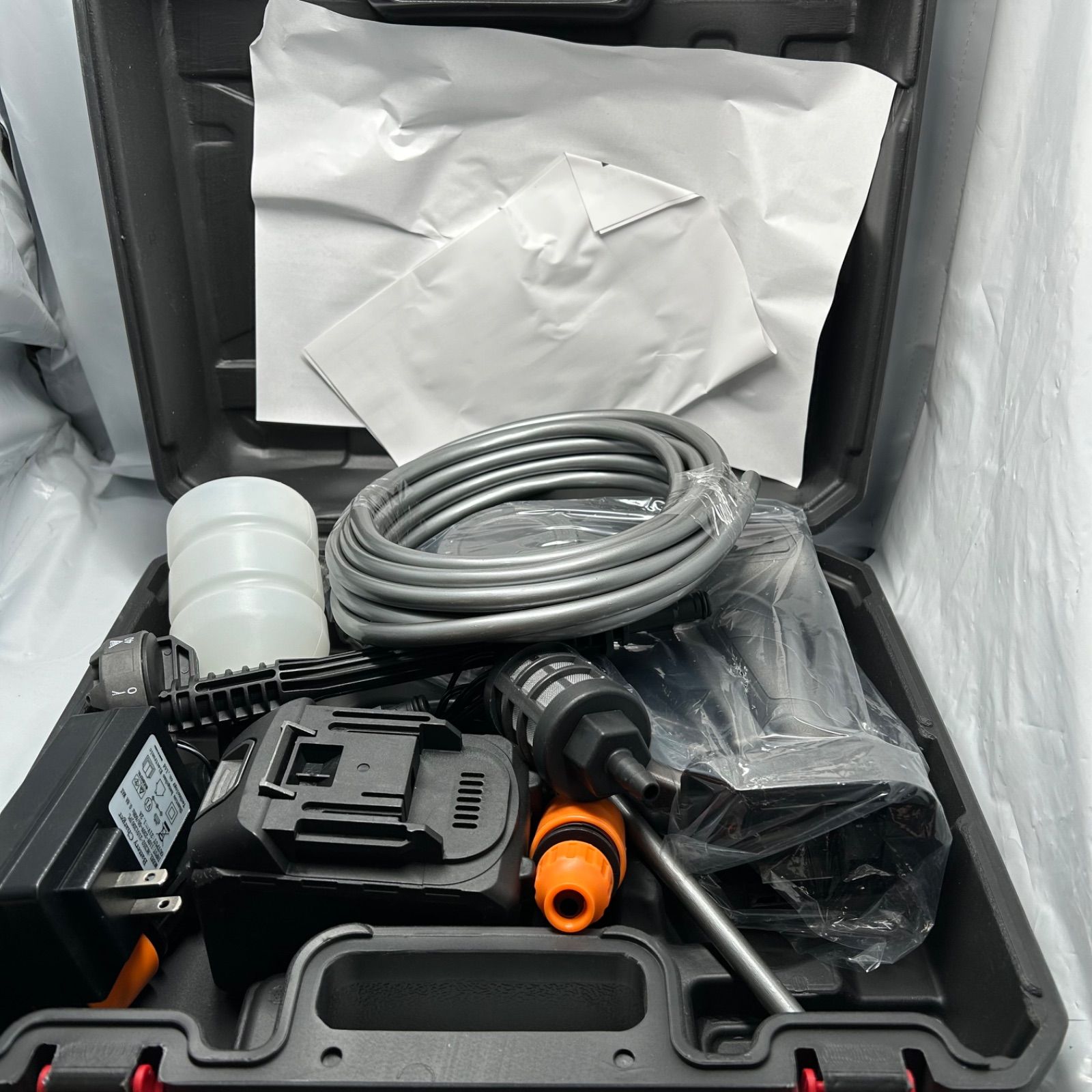 高圧洗浄機 コードレス 6 MPa最大吐出圧力 300 W 22500 mAh 大容量 高圧洗浄機 コードレス 6 MPa最大吐出圧力 300 W 22500 mAh 大容量