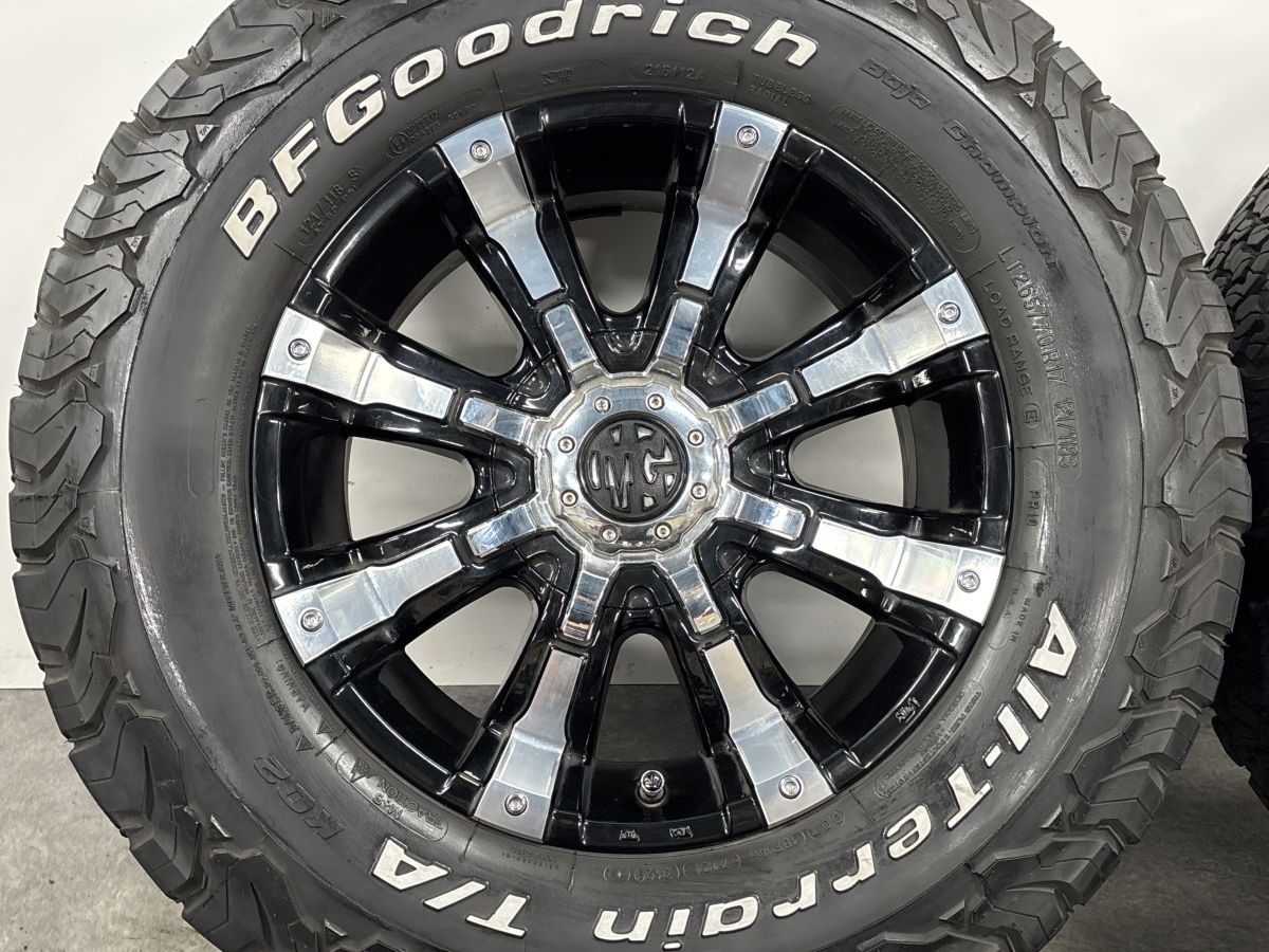 美品】マーテルギア ビースト 17in 8J +25 PCD139.7 BFグッドリッチ 