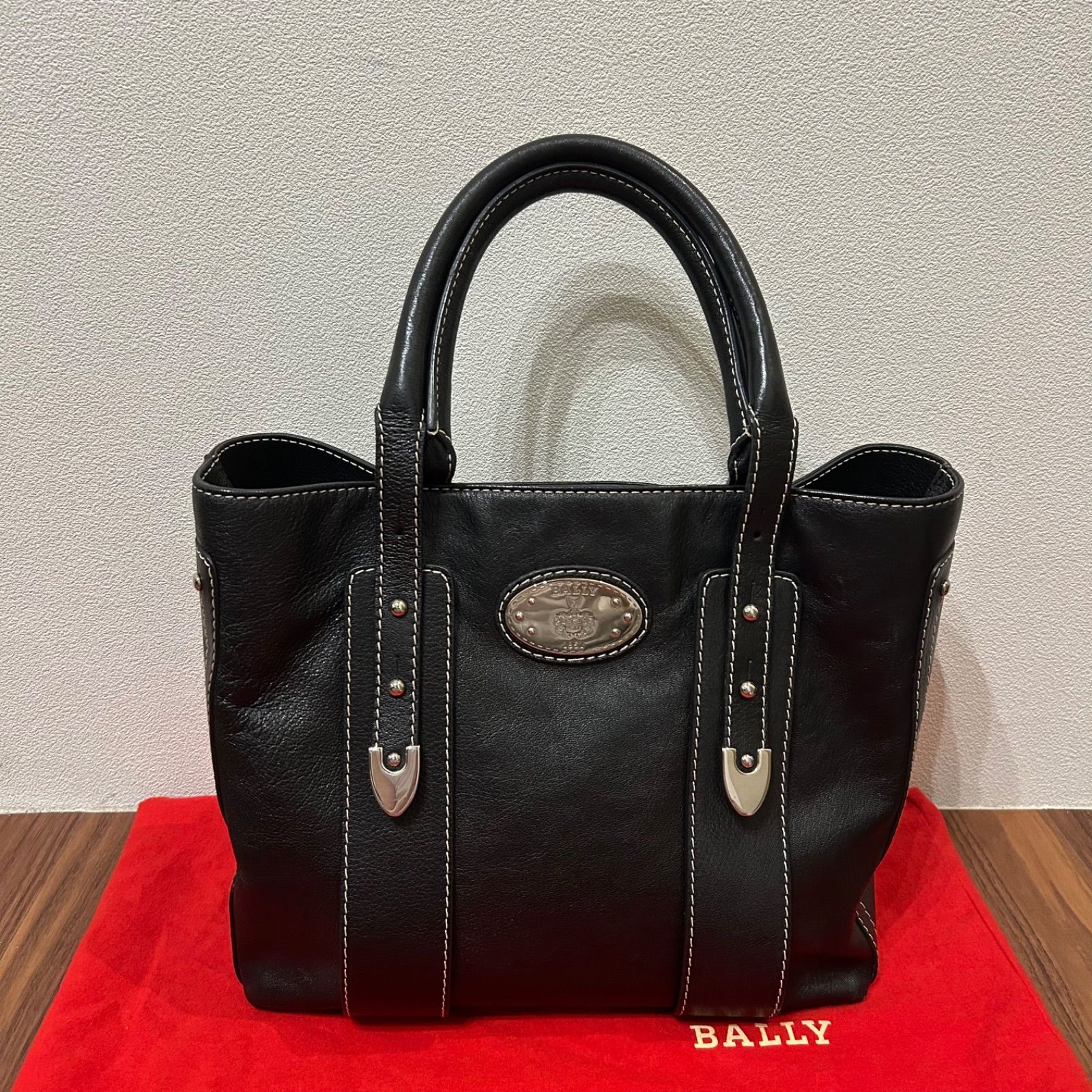 イタリア製 BALLY バリー レディース ハンドバッグ トートバッグ 牛革