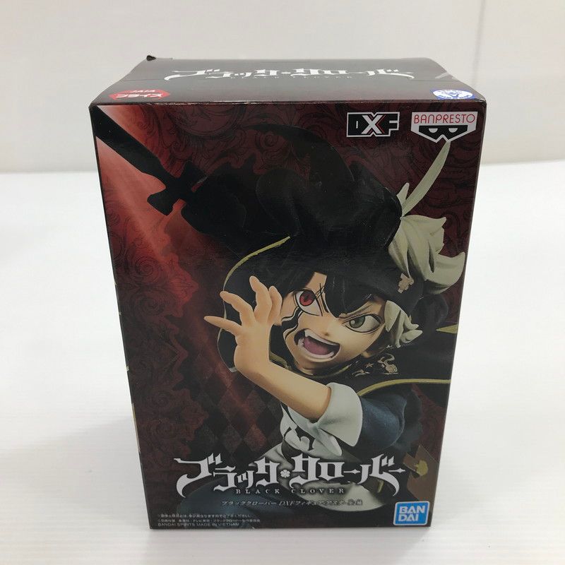 【中古美品】 ブラッククローバー DXFフィギュア -アスタ- B. ブラックアスタ プライズ品 未開封 箱イタミあり 【051-260616-ti-07-tag】