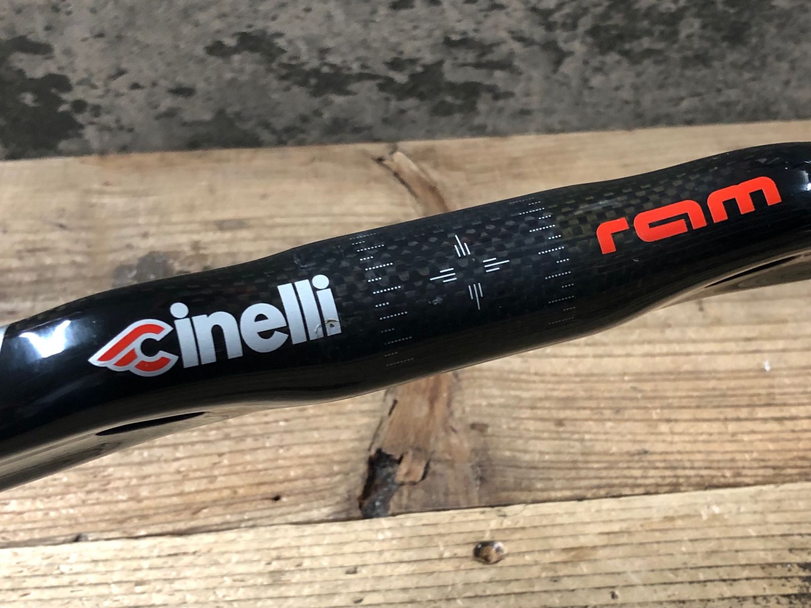KG141 チネリ cinelli ram カーボン ドロップハンドル エンド部C-C