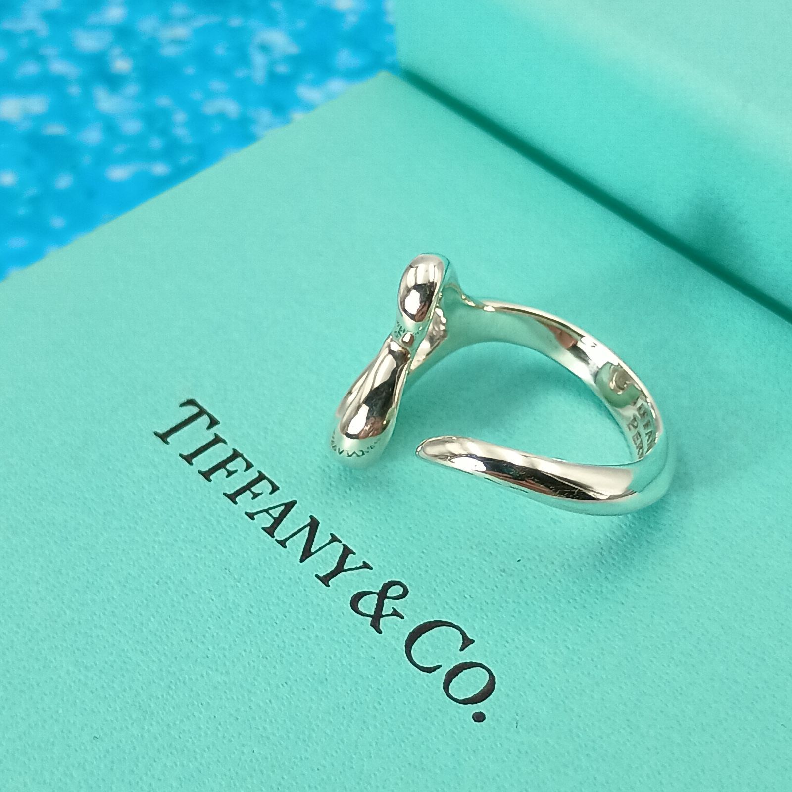 TIFFANY&Co. ティファニー 11号 オープンハート リング 指輪