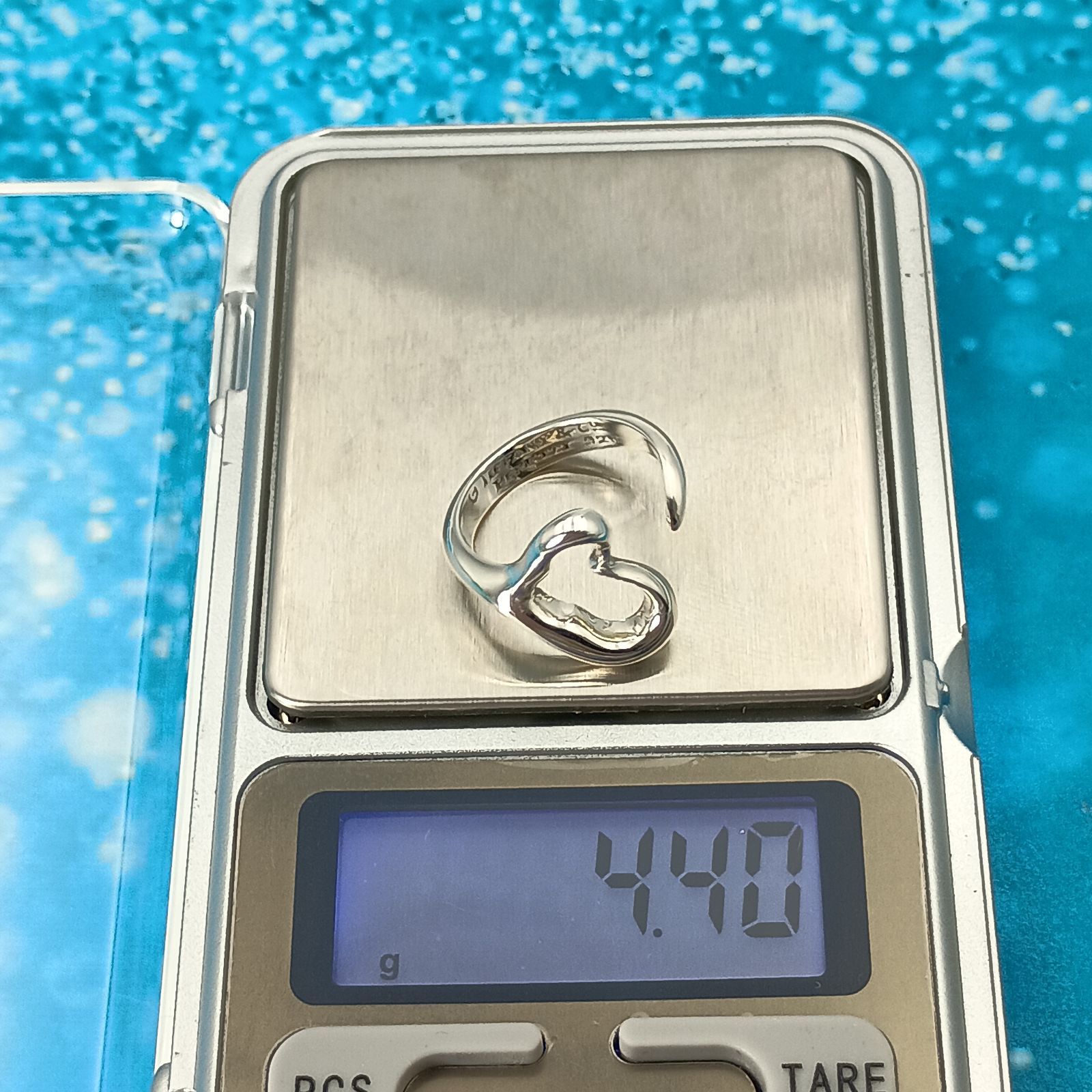 TIFFANY&Co. ティファニー 11号 オープンハート リング 指輪