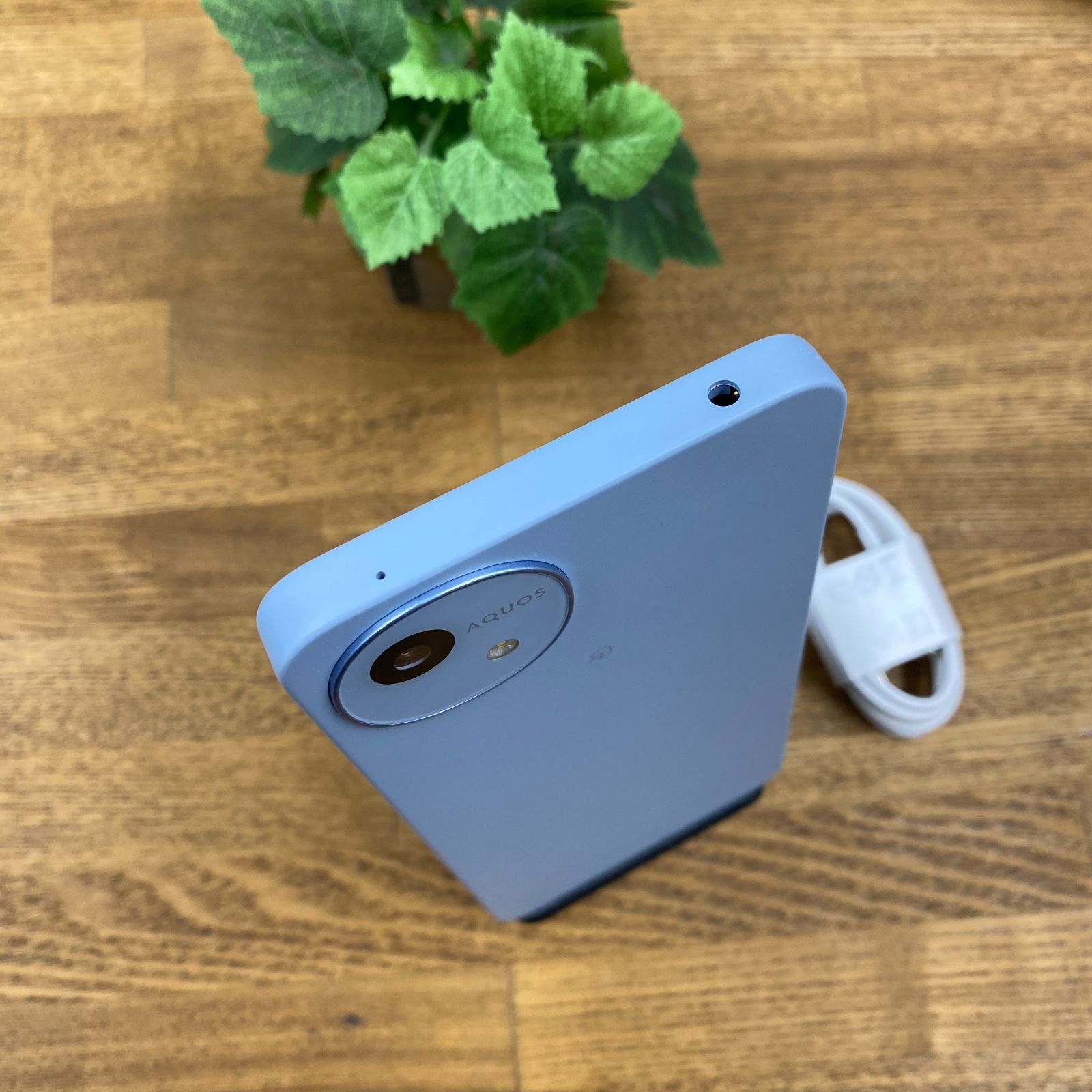 AQUOS wish4 64GB ブルー SIMフリー Aランク - メルカリ