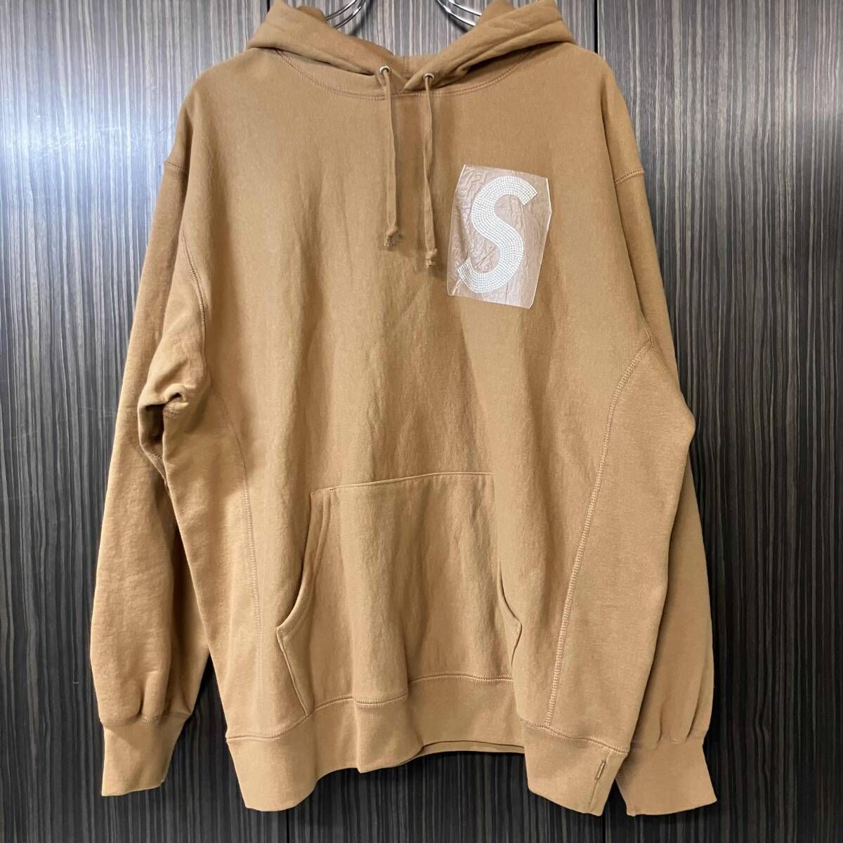 21SS Supreme パーカー Swarovski S Logo Hooded Sweatshirt Lサイズ