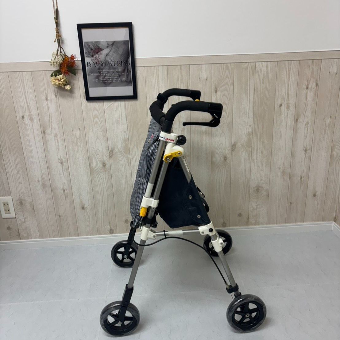 消毒済 中古 歩行器】すぐ使える歩行器 美品 ヘルシーワン キャン 