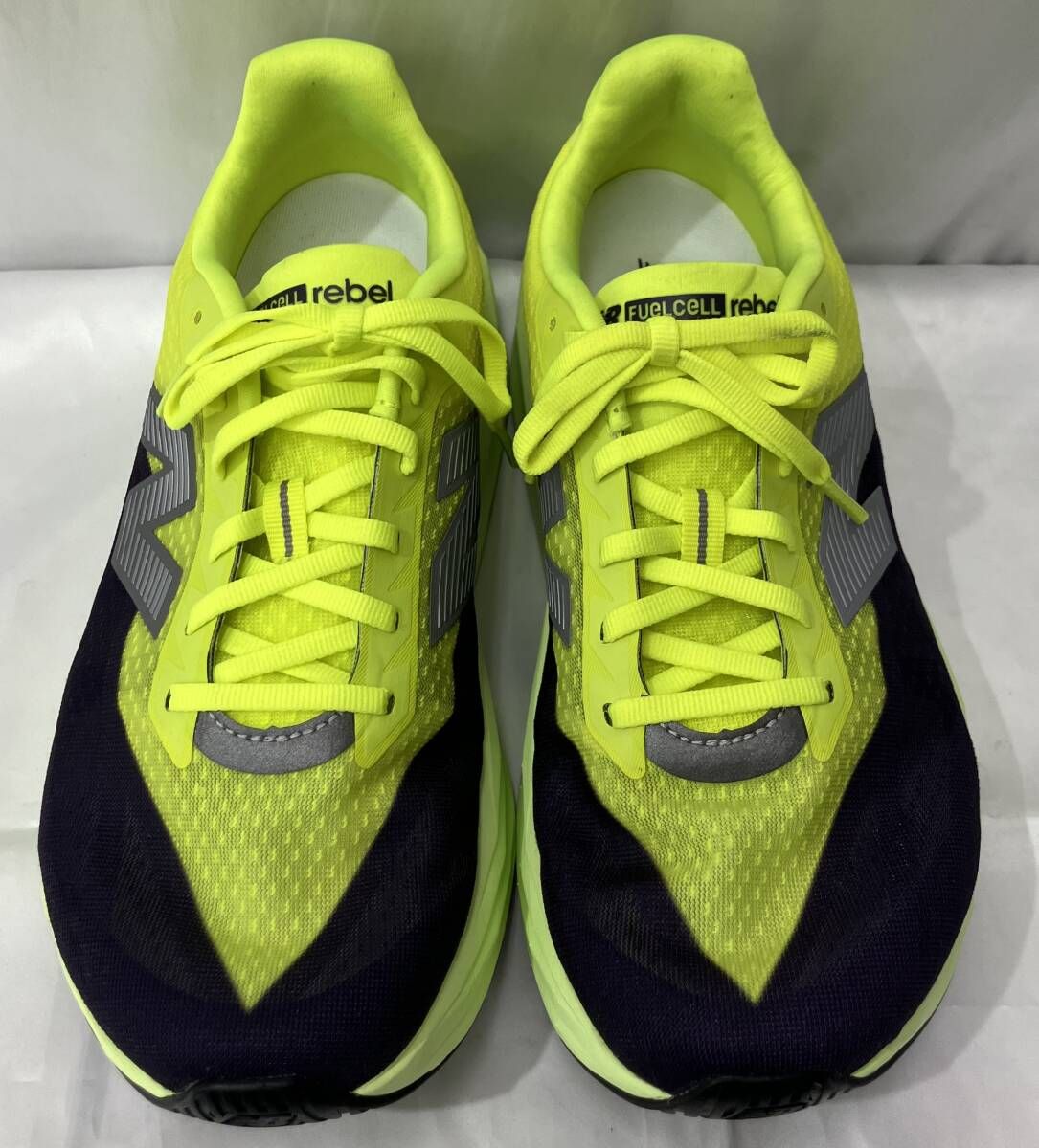 new balance ニューバランス FuelCell Rebel v5 スニーカー ランニングサイズ 27.5cm イエローグリーン MFCX4TR