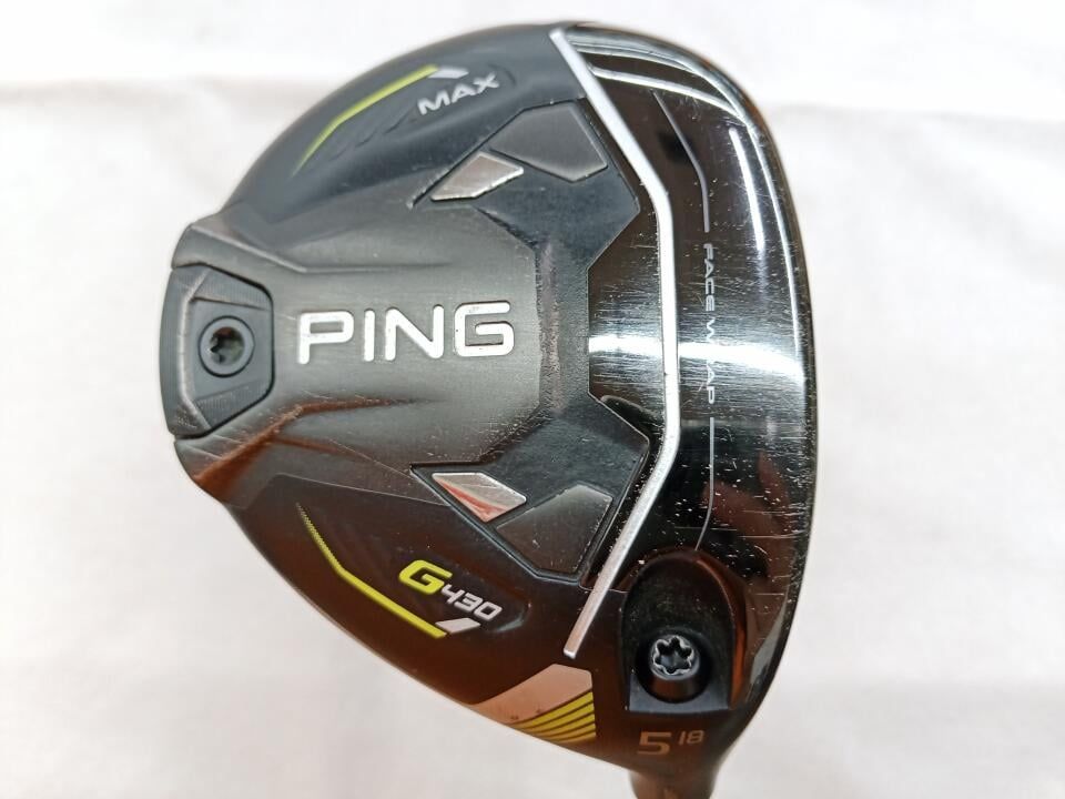 ピン　G430 MAX　18度　ALTA J CB BLACK　SRフレックス　フェアウェイウッド　中古　ゴルフドゥ！福山王子店【最短即日発送】