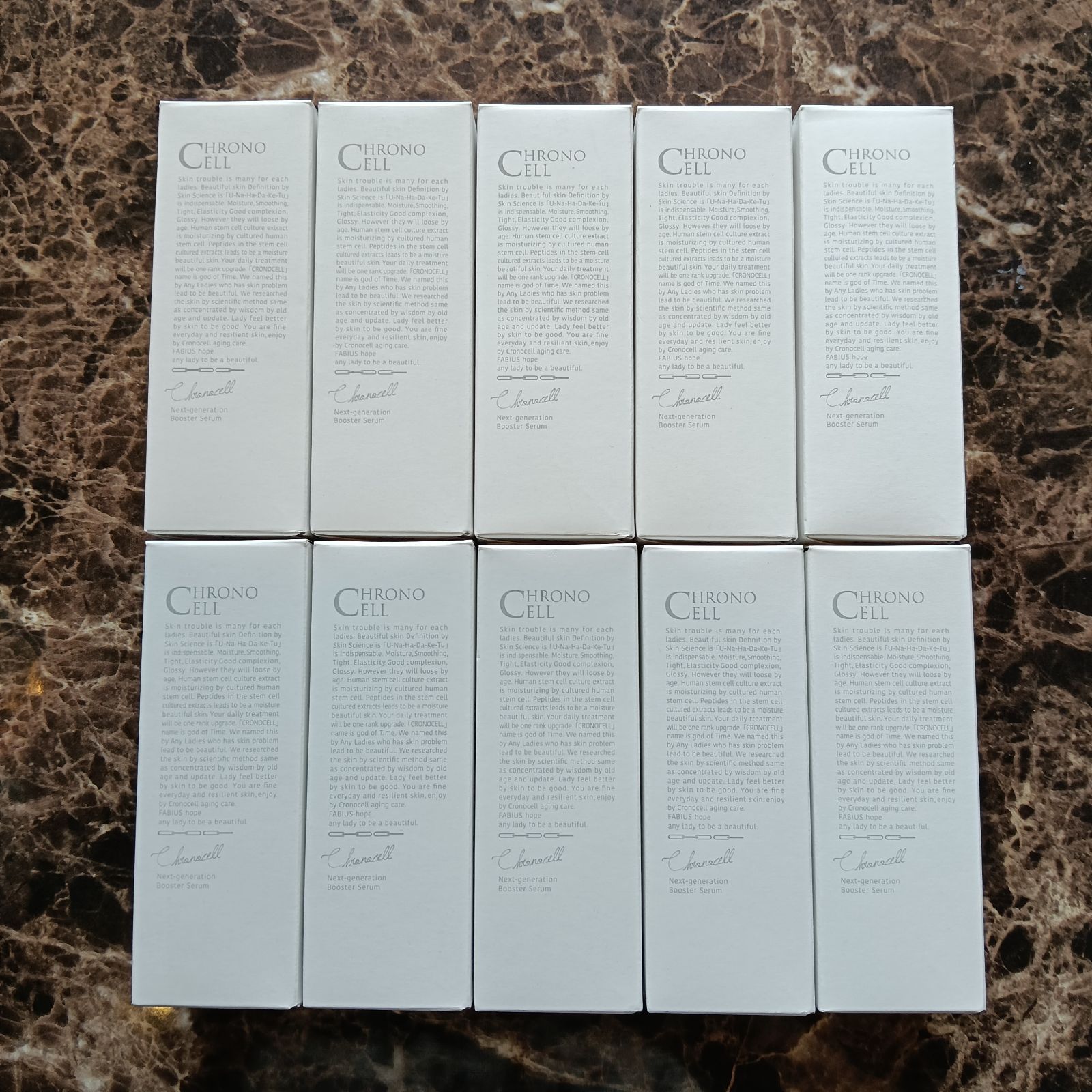 5-179　FABIUS クロノセル CCセラム 30mL 〈美容液〉10箱 5-179 FABIUS クロノセル CCセラム 30mL 〈美容液〉10箱