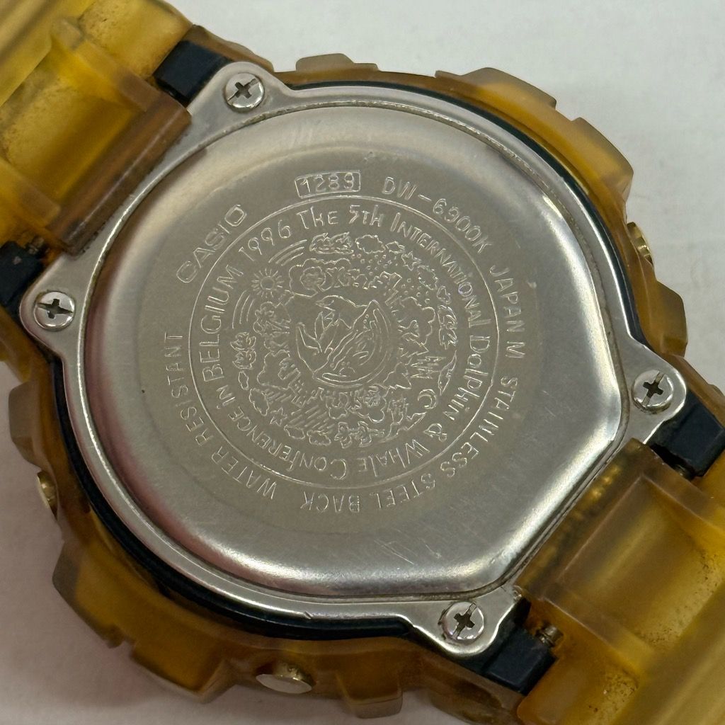 稼働品 CASIO G-SHOCK '96イルクジモデル ザ・サン DW-6900K-8CT 第5回