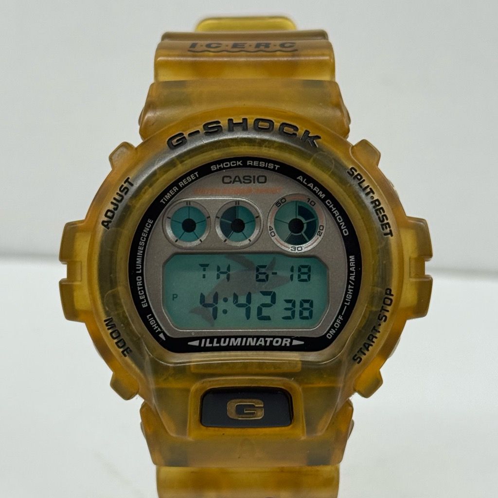 G-SHOCK DW-6900K-8CT 第5回クジラ ザ・サン 未使用品☆ 稼働品 CASIO G-SHOCK '96イルクジモデル ザ・サン DW-6900K-8CT 第5回