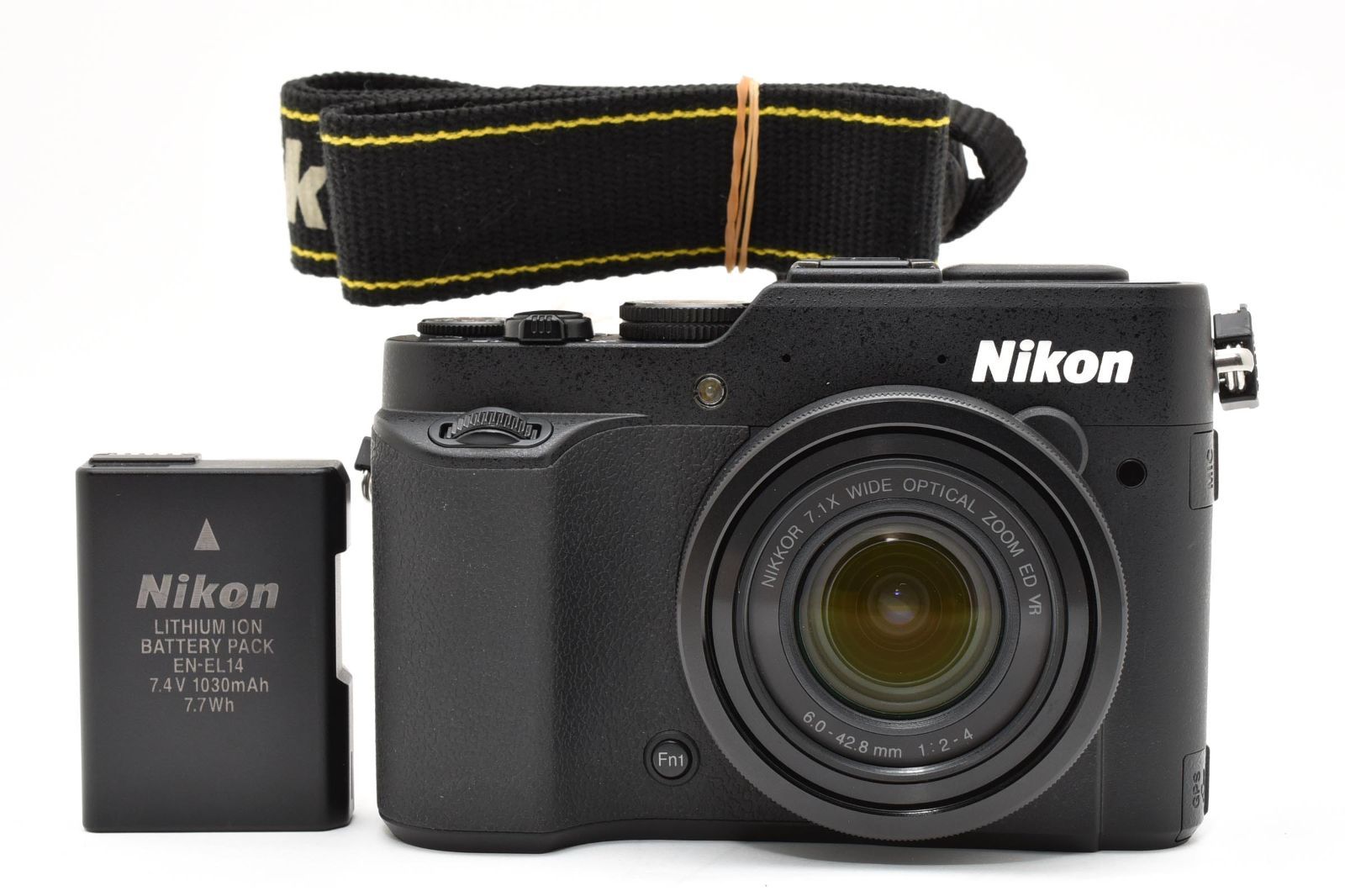 ■ ほぼ新品 ■ ニコン　Nikon COOLPIX P7800 《動作確認済・バッテリー・ストラップ付》 コンパクト デジタル カメラ #A1360