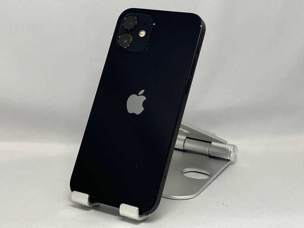 docomo 【SIMロックなし】MGHU3J/A iPhone 12 128GB ブラック docomo