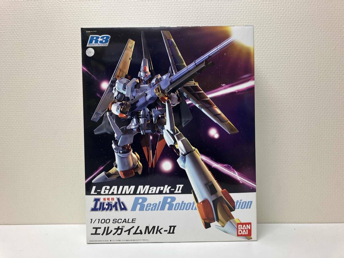 プラモデル バンダイ 1/100 エルガイムMk-Ⅱ R3 ｢重戦機エルガイム｣