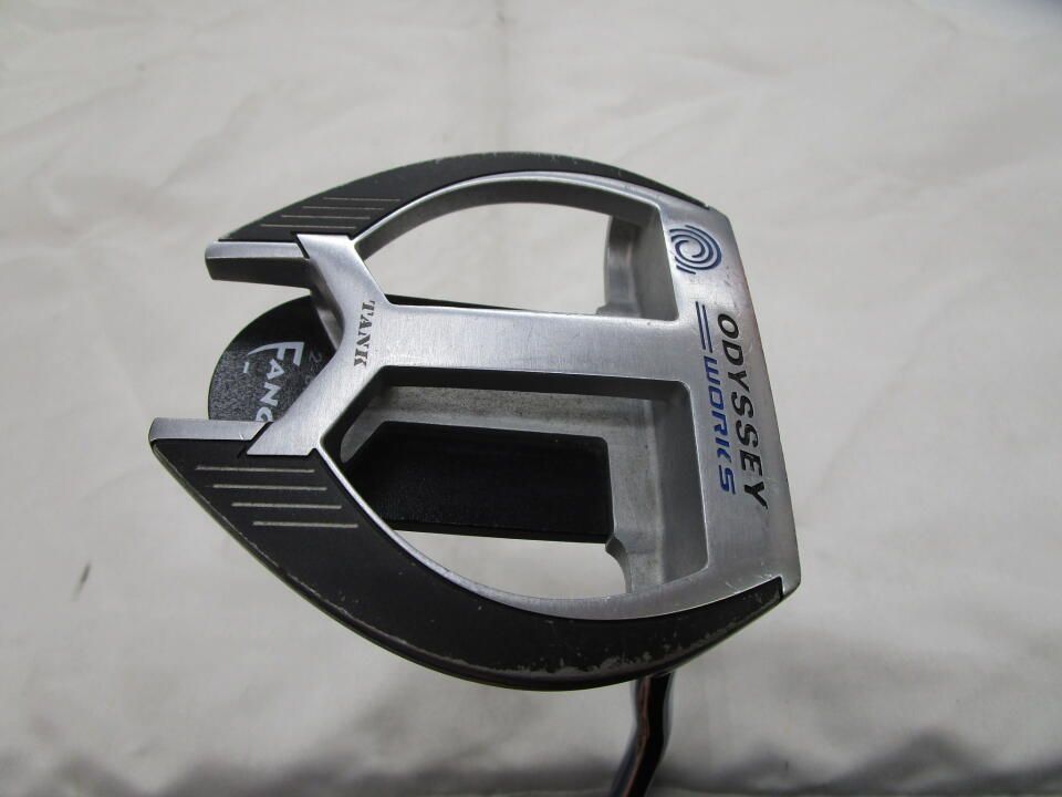 オデッセイ　WORKS VERSA TANK 2・BALL FANG　パター　中古　ゴルフドゥ！札幌手稲店【最短即日発送】