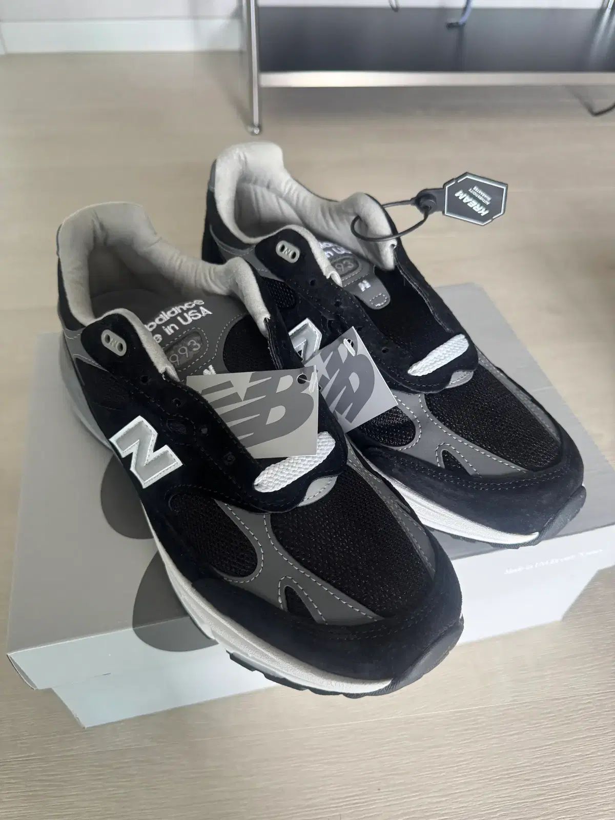 ニューバランス 993 ブラック d スタンダード 280 新品 出品