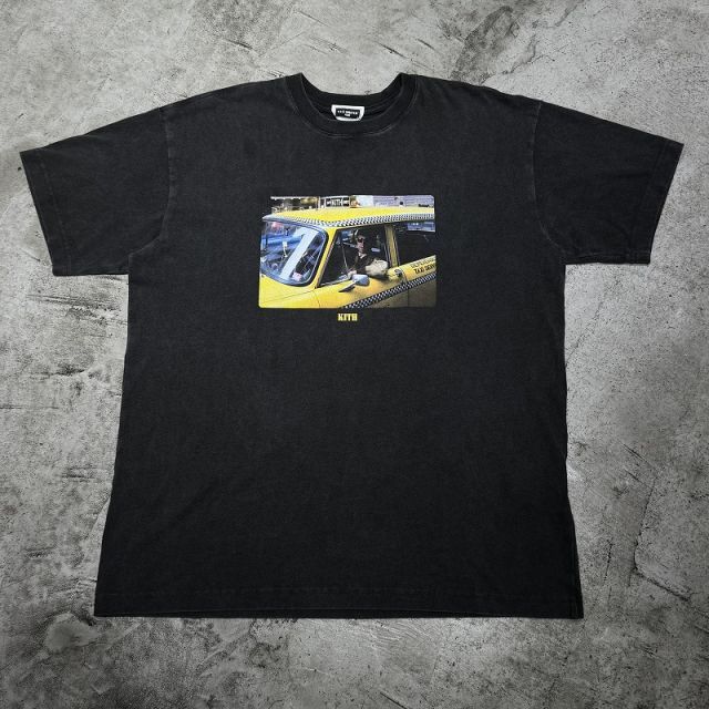 KITH TAXI DRIVER TAXI VINTAGE TEE SIZE-M キス タクシードライバー タクシー ヴィンテージ加工 半袖Tシャツ 心斎橋店