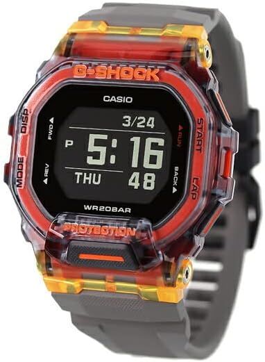 CASIO カシオ G-SHOCK ジーショック GBD-200SM-1A5 G-SQUAD ジースクワッド メンズ 腕時計 ブラック グレー マルチカラー