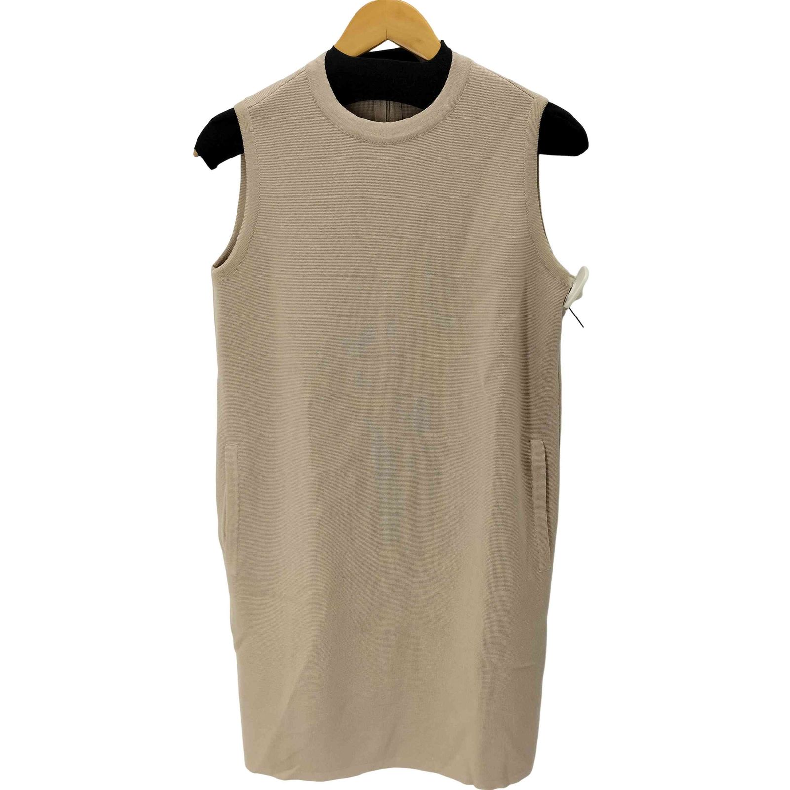 マックスマーラ MAX MARA 白タグ ウールノースリーブワンピース