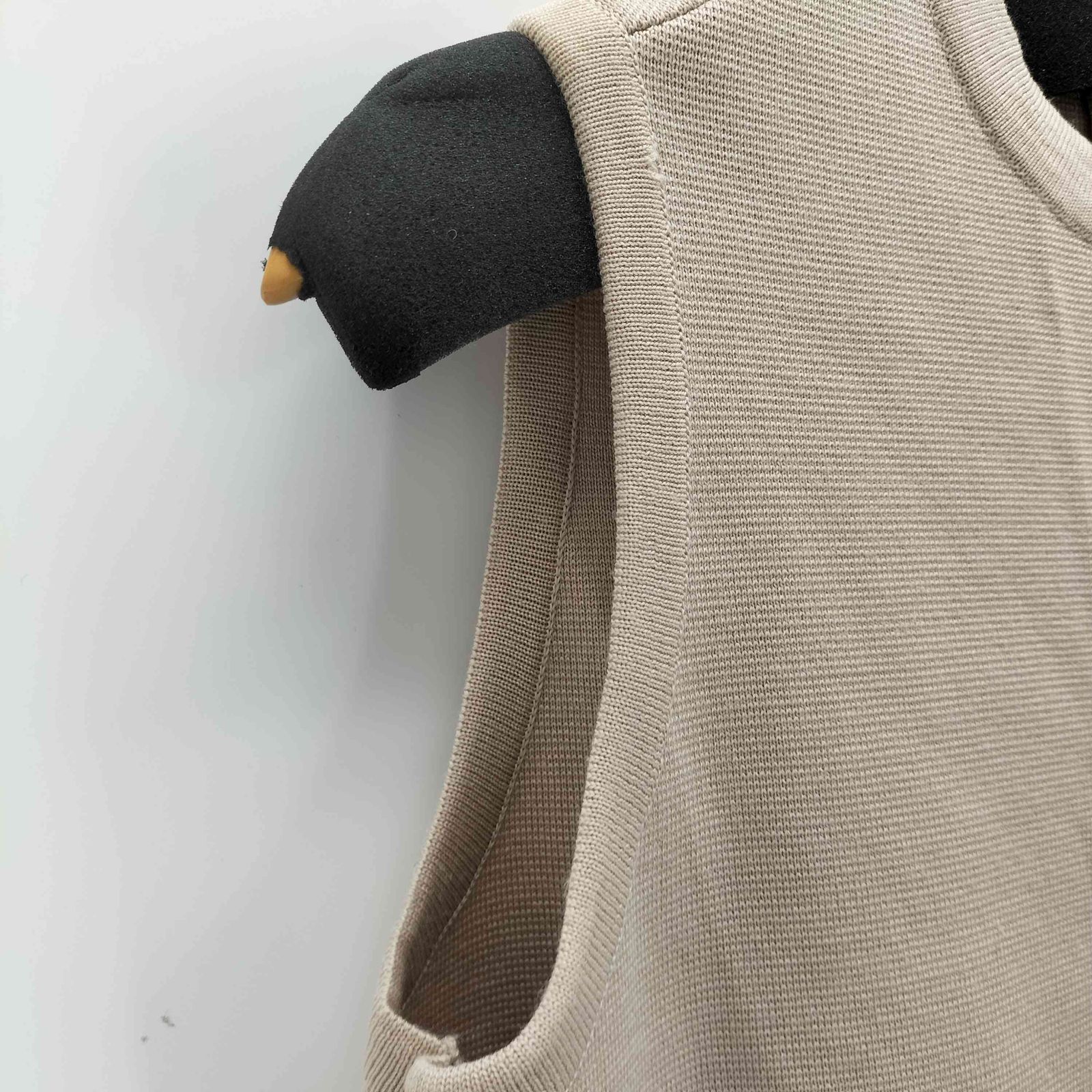 マックスマーラ MAX MARA 白タグ ウールノースリーブワンピース