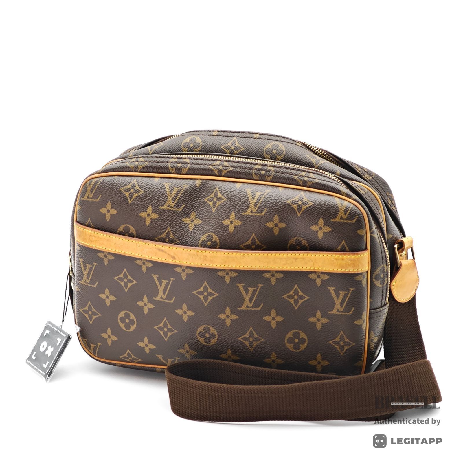 LOUIS VUITTON リポーターＰＭ M45254 バッグ ショルダーバッグ 小さめ ブラウン レディース 72,990円