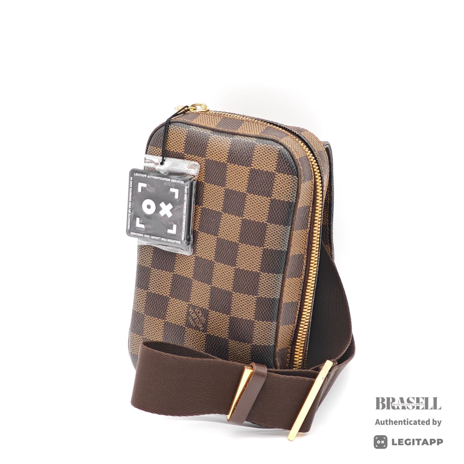 LOUIS VUITTON ジェロニモス N51994 バッグ ショルダーバッグ ボディバッグ ブラウン レディース