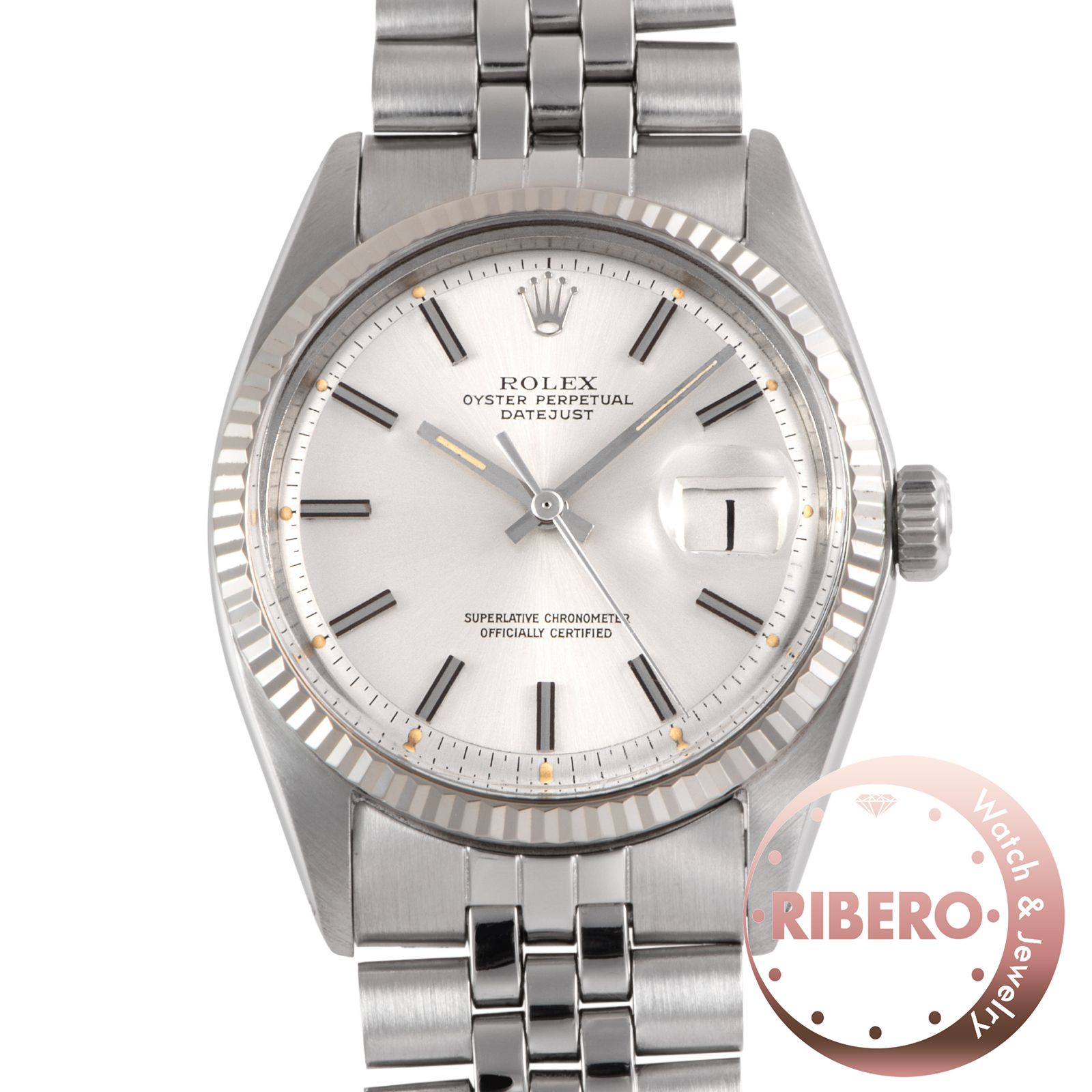 ROLEX ロレックス デイトジャスト 1601 1972年製 シグマダイヤル Tritium SS/WG【中古】 341,010円