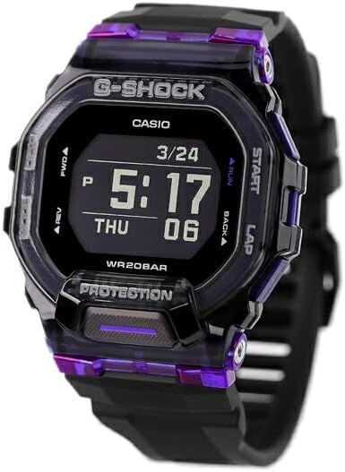 カシオ CASIO G-SHOCK GBD-200SM-1A6 G-SQUAD ジースクワッド メンズ 腕時計 ブラック パープル