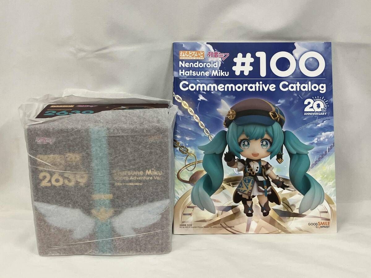 未開封品 （特典カタログ付き） ねんどろいど 2639 初音ミク 100番目の冒険Ver. ボｰカロイド