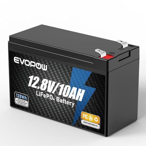 12.8V 10Ah LiFePO4バッテリー リン酸鉄リチウムイオンバッテリー 128Wh BMS内蔵 3000以上のサイクル 小型 軽量 IP55防水 非常用電源 子供用スクーター おもちゃ 魚群探知機 キャンプ用品 防災グッズ ソーラー be75e680