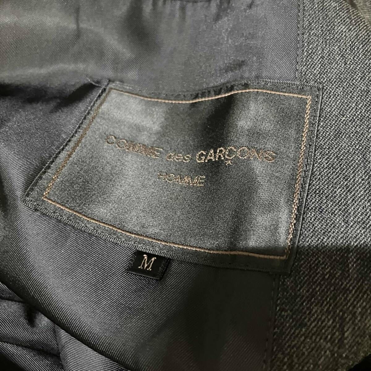 田中期 COMME des GARCONS HOMME コート ウールロングコート サイズM