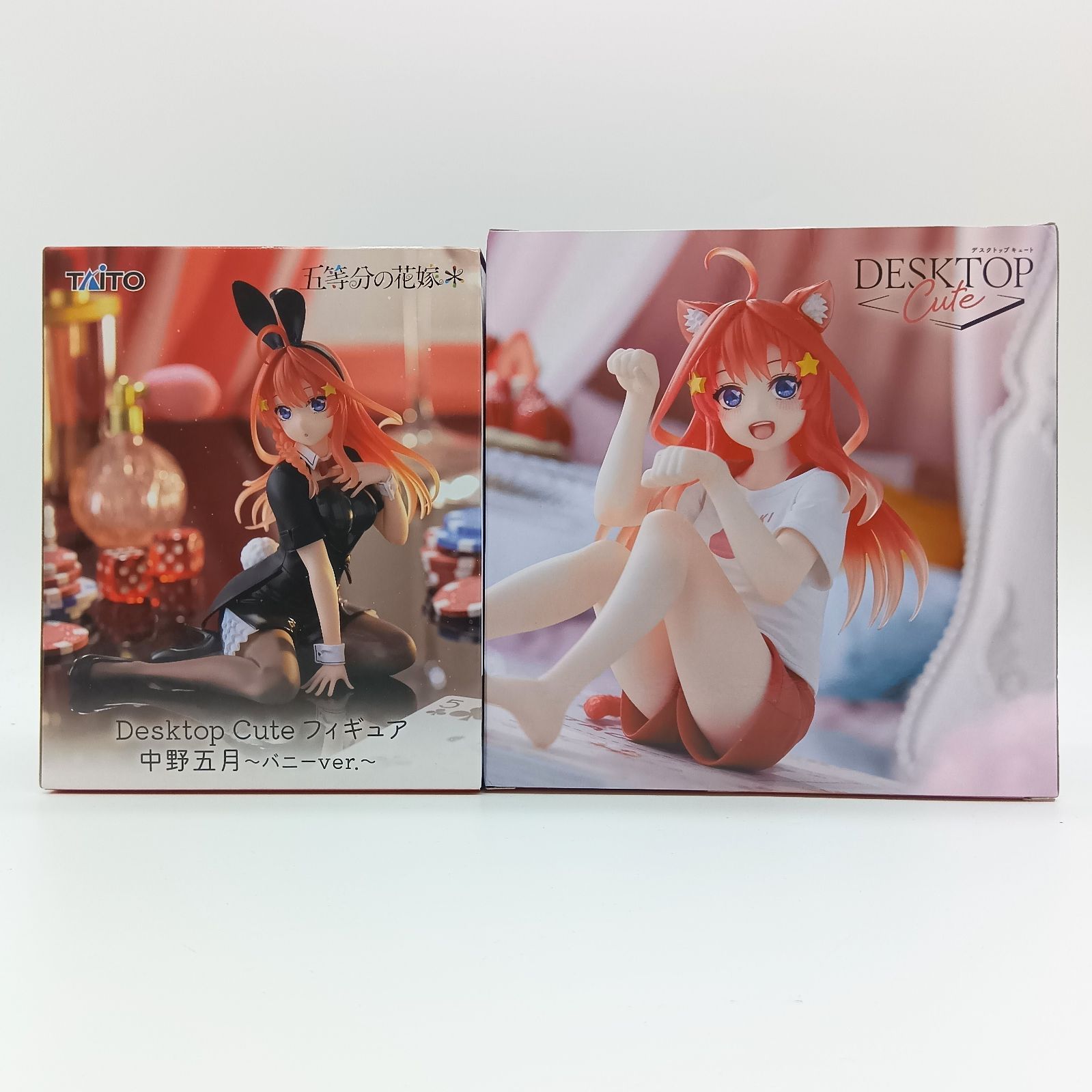 #5 Desktop Cute デスクトップキュート　まとめ売り　19点 未開封】 五等分の花嫁 ∬ 中野五月 タイトー Desktop Cute フィギュア
