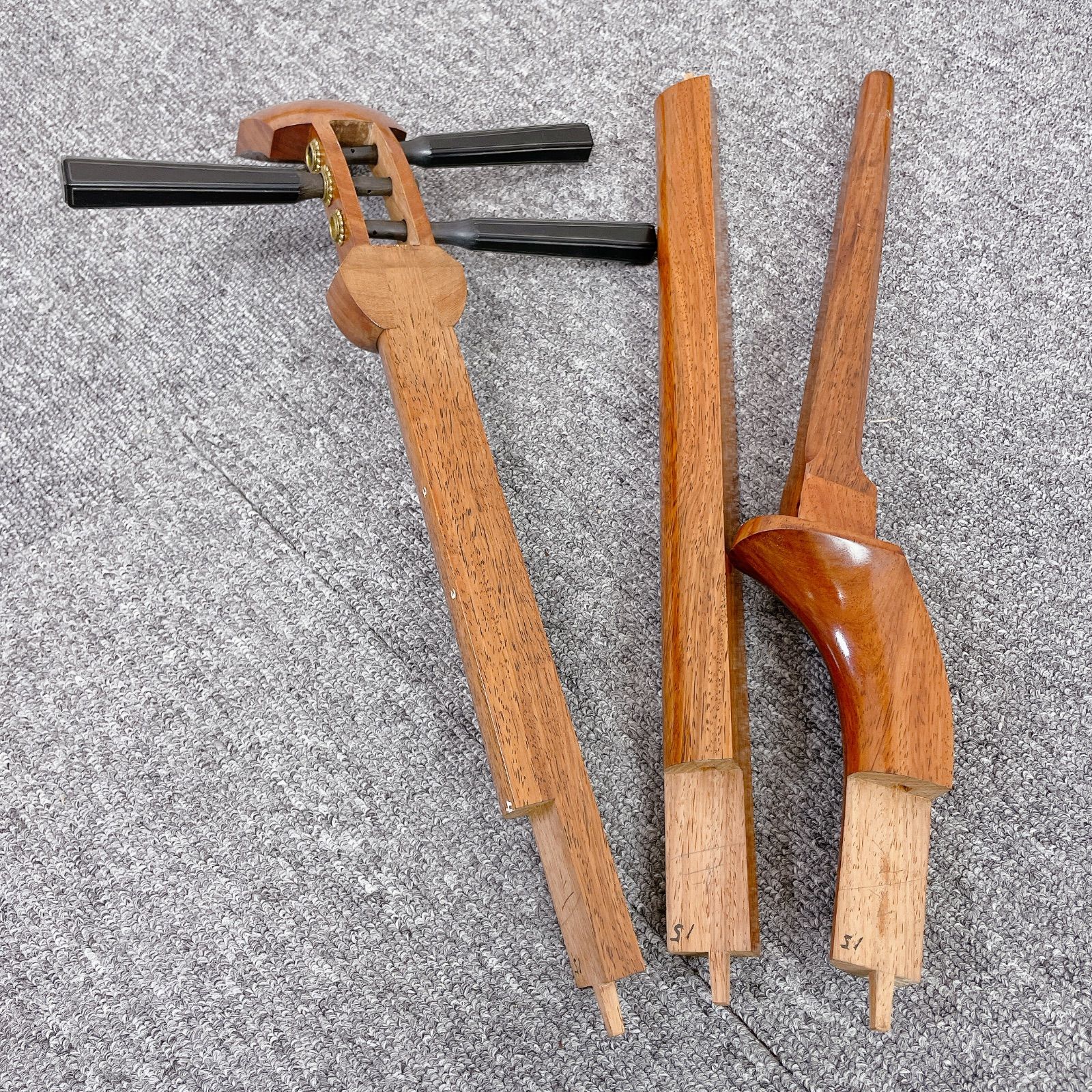 三味線 細棹 平溝 花梨 丸打胴 和楽器 - メルカリ