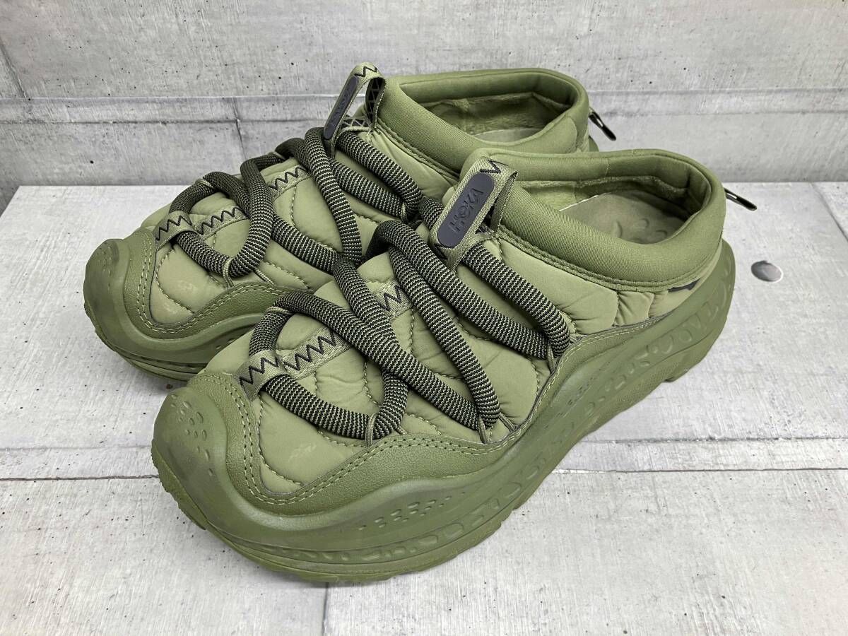 HOKA ONE ONE/スニーカー/1141570 FFRスリッポン カーキ　26.5cm