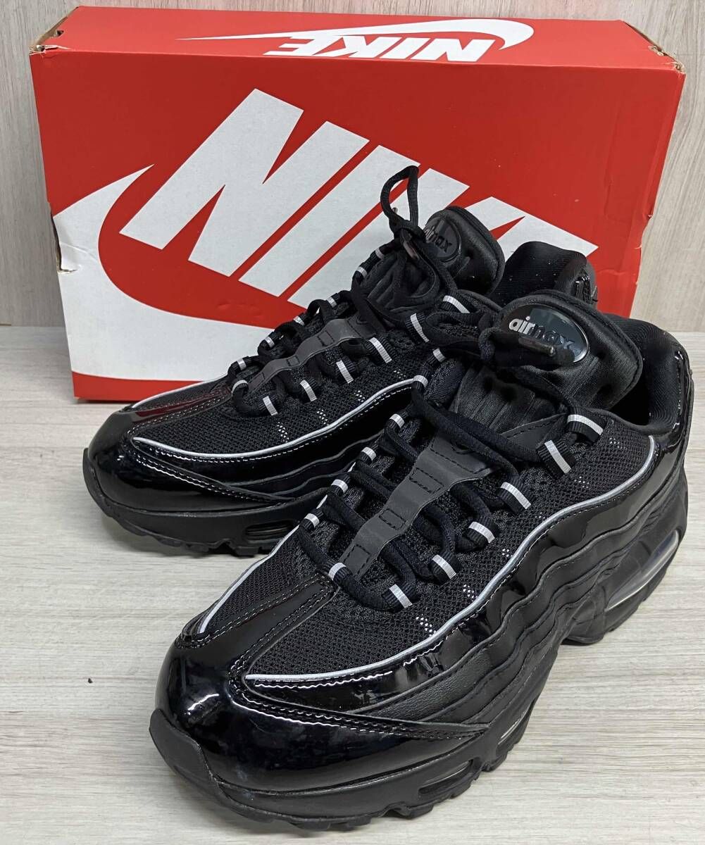 NIKE Women’s Air Max 95 OG Big Bubble Black Patent ナイキ エアマックス ビッグバブル ブラックパテント IB6397-001 26.5cm スニーカー