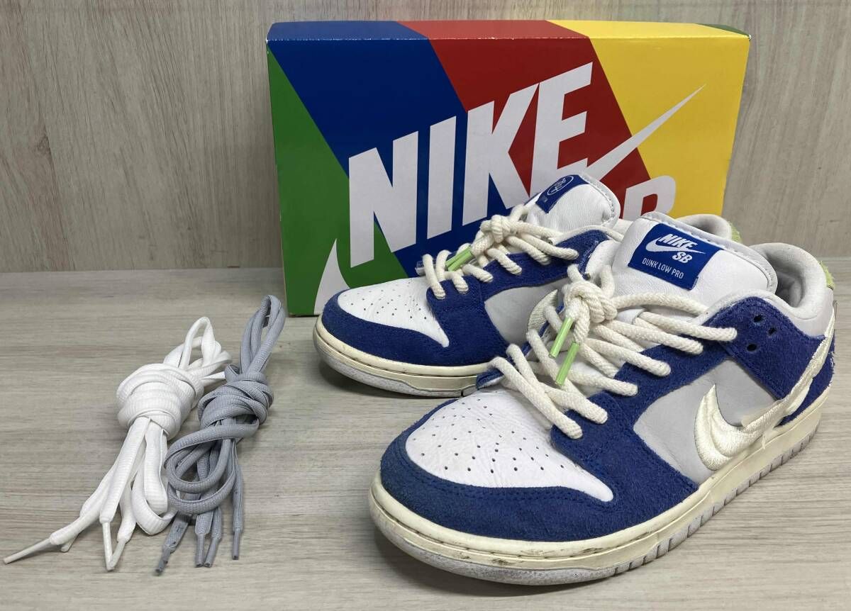 Fly Streetwear × NIKE SB Dunk Low Gardenia フライ ストリートウェア ナイキ ダンク ロー ガーデニア DQ5130-400 27cm メンズ