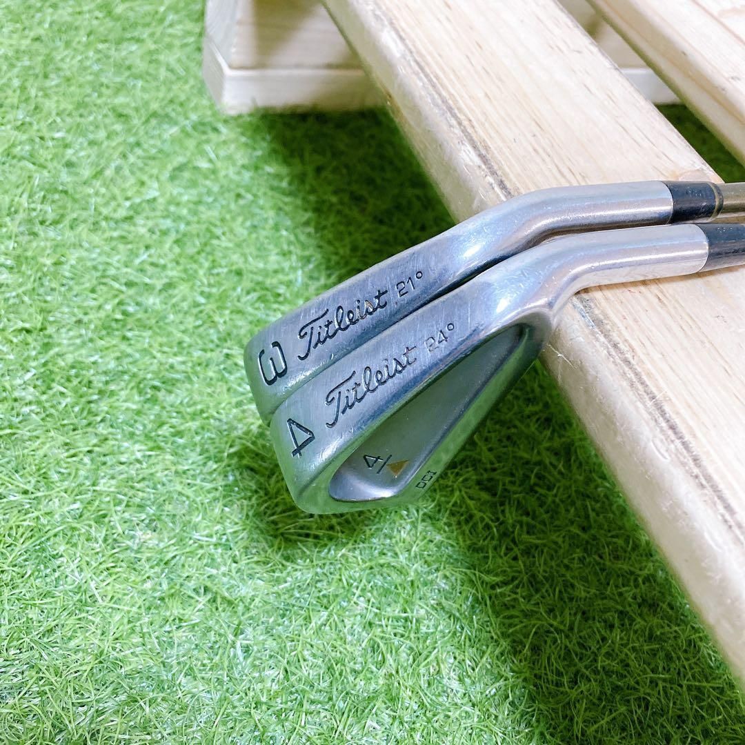 名器 タイトリスト DCI ロングアイアン 2本セット 3番 4番 FIRM - メルカリ