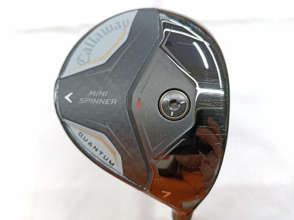 キャロウェイ　QUANTUM MINI SPINNER　21度　ATHLEMAX 60 for Callaway　Sフレックス　フェアウェイウッド　中古　ゴルフドゥ！福山王子店【最短即日発送】